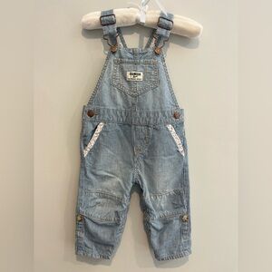 OshKosh B'gosh Classic Blue Pinstripe Overalls